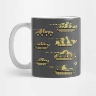 I love German tanks with cat names Mug